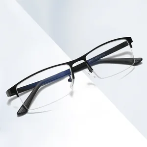 Очки мужские с защитой от сисветильник, винтажная металлическая оправа, защита для компьютера, оптические, в деловом стиле