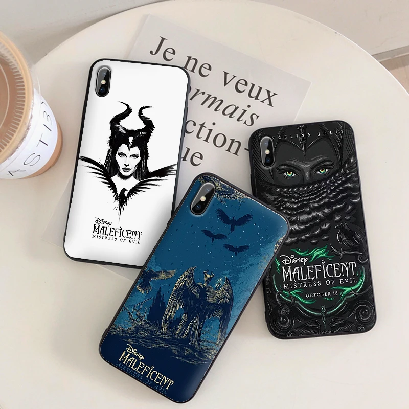 Maleficent чехол для телефона samsung Galaxy J4 J6 J8 2018 s prime j7 duo Plus Силиконовая задняя крышка a7 a8