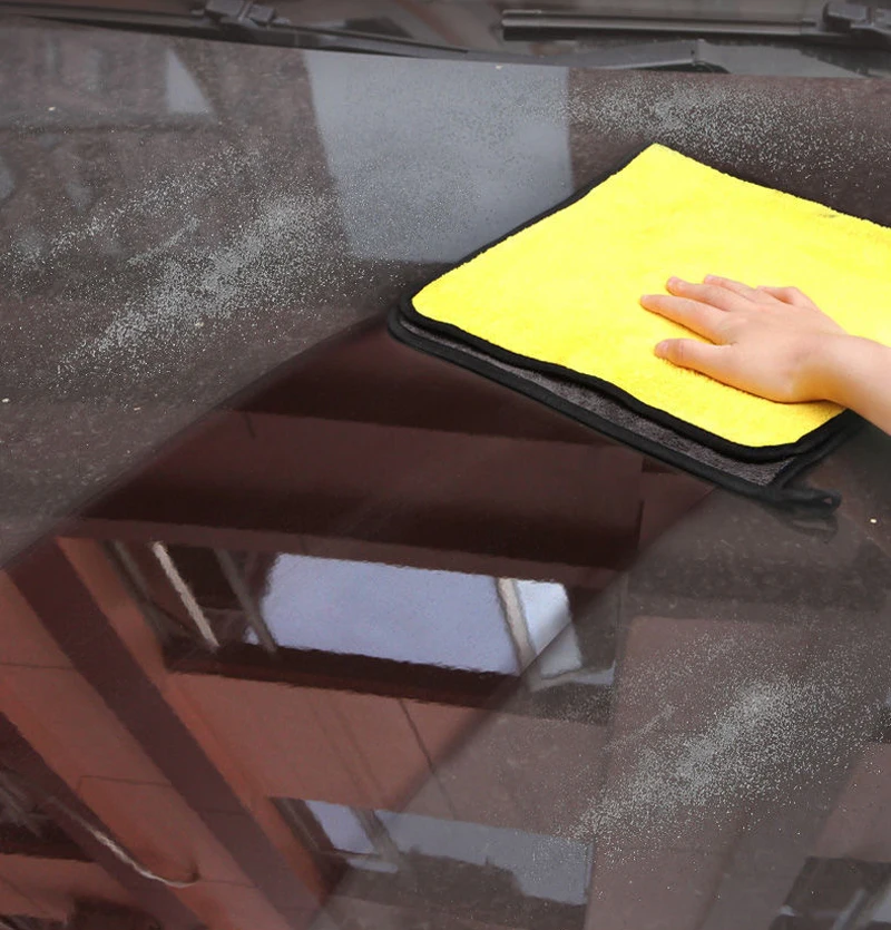 Полотенце из микрофибры для мытья автомобиля 2 шт. 30 х30/60 см