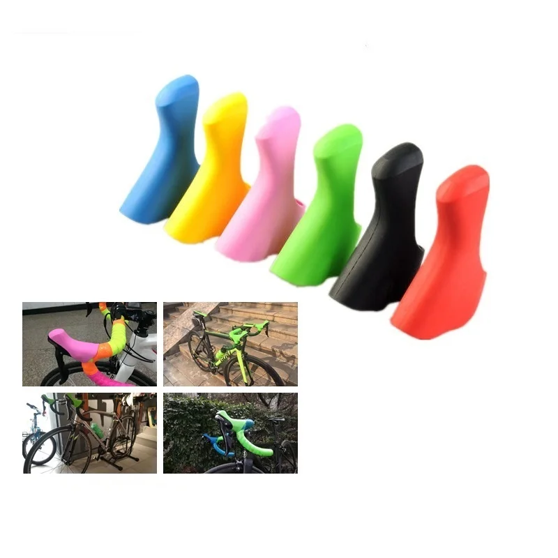 1 пара чехол с двойным рычагом управления для дорожного велосипеда тормоза *