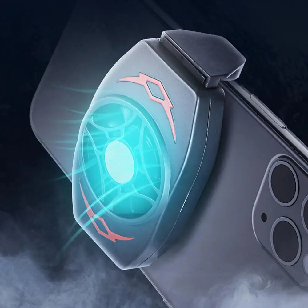 

Портативный охлаждающий вентилятор, игровой кулер мобильный телефон с питанием от USB, радиатор для сотового телефона, инструмент охлаждени...