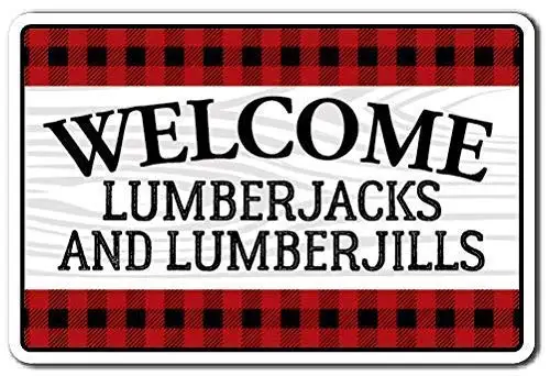 

Welcome Old Design Tin Signs Vintage Metal Tin Signs for Wall Art Decor for Home Bars Clubs Cafes