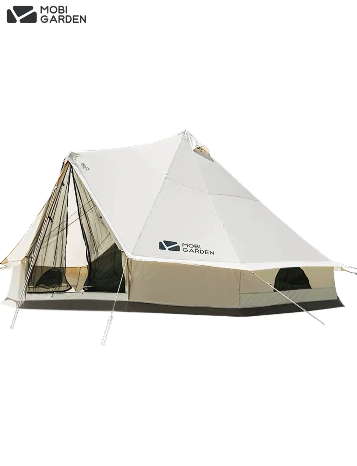 Verkaufen Mobi Garten Ära 260 Glamping Outdoor Familie Licht Luxus Große Raum Camping Verdickt Baumwolle Camping Zelt
