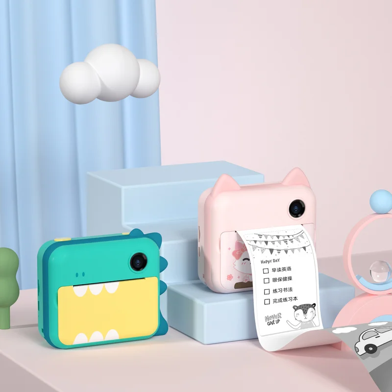 

Kinderen Camera Voor Kids Instant Camera 12MP Digitale Camera Voor Kinderen Foto Camera Speelgoed Voor Meisje Jongen Verjaardag