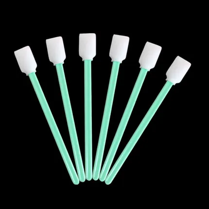 100Pcs Cleaning Swabs Sponge Stick For Epson/Roland/Mimaki/Mutoh Eco solvent printer Swab | Printer Parts