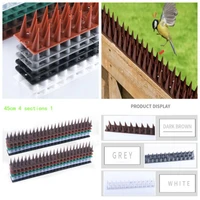 plastic pigeon spike for get rid bird and pigeon spikes anti cat anti of pigeons and scare birds pest control 1pcs