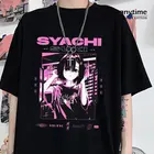 Женская футболка в стиле Харадзюку, свободная Готическая футболка в стиле панк, Харадзюку, уличная одежда, Y2k, на лето