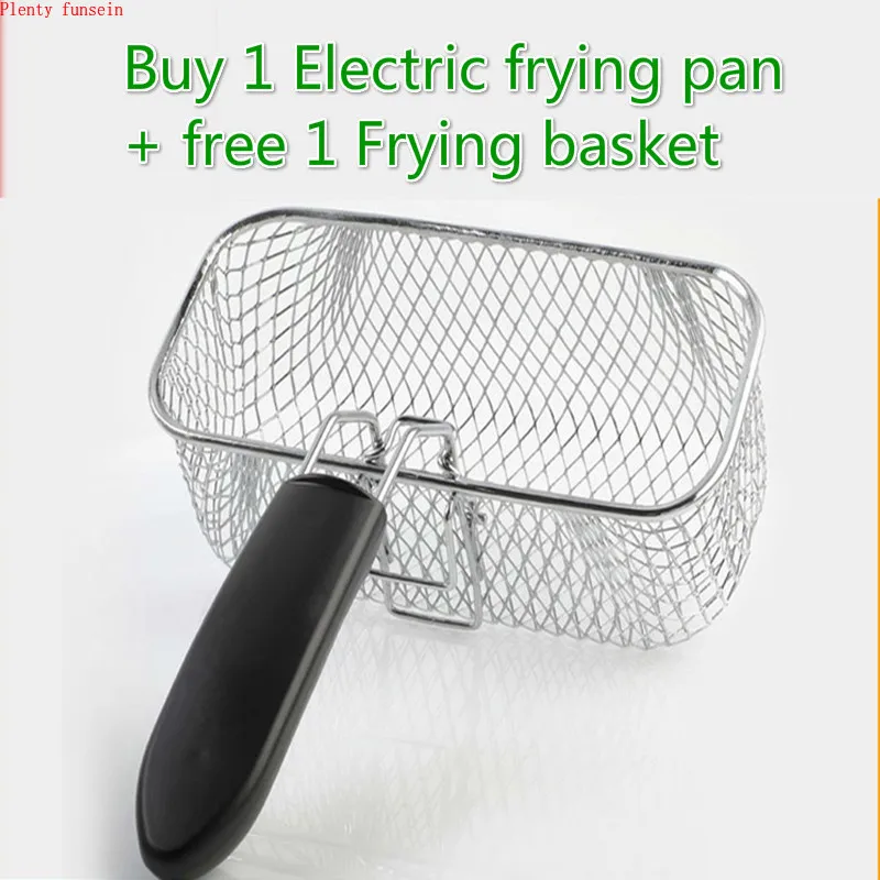 Электрическая Фритюрница из нержавеющей стали Бездымная многофункциональная