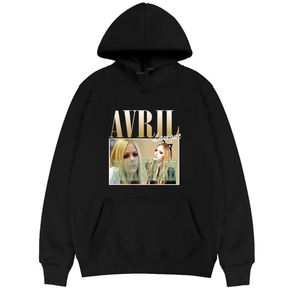 

Classic Canada Singer Avril Lavigne Print Hoodie Sweatshirt Give Girlfriend A Gift Hip Hop Hoodies Women Oversized EU Size Tops