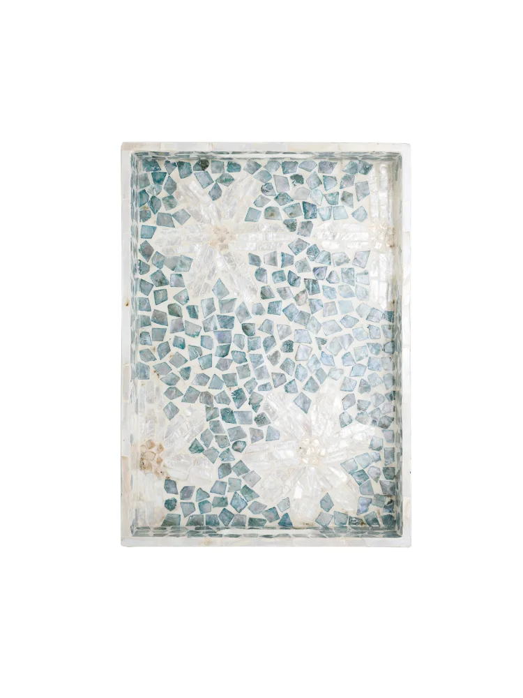 Нордический ins ветер импортные цветные моллюски чайный набор Настольный поднос