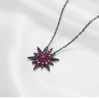 kose gothic temperament star cubic zirconia necklace chain fashion trend 2021 fashion ladies necklace jewelry wedding party gift