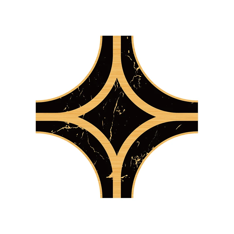 

12.5x12.5cmx20pcs Black Gold Spots PVC Waterproof Self Adhesive Wall Sticker Tile Stickers For Kitchen Bathroom Furniture