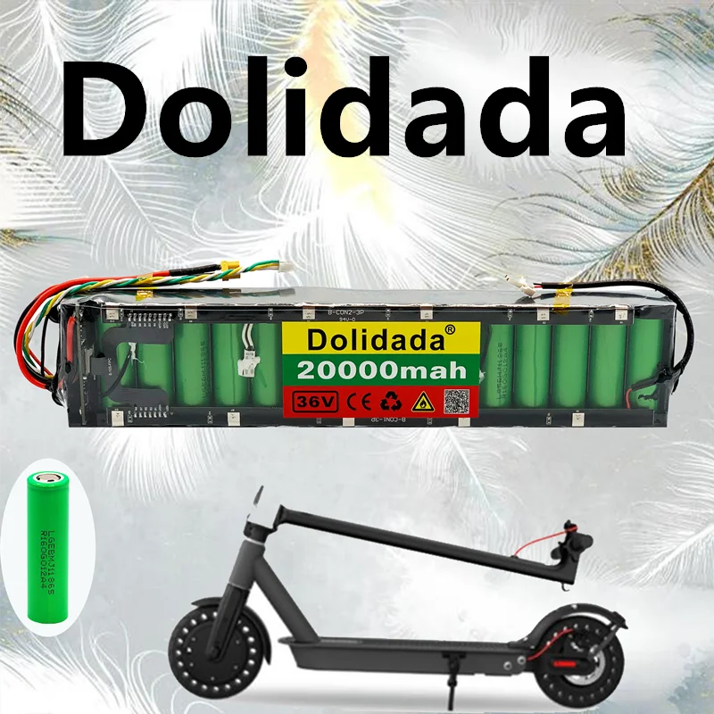 

Dolidada 100% original 36V 20000mah Xiaomi m356 dedicated battery pack, can travel 60 km, used for folding scooter