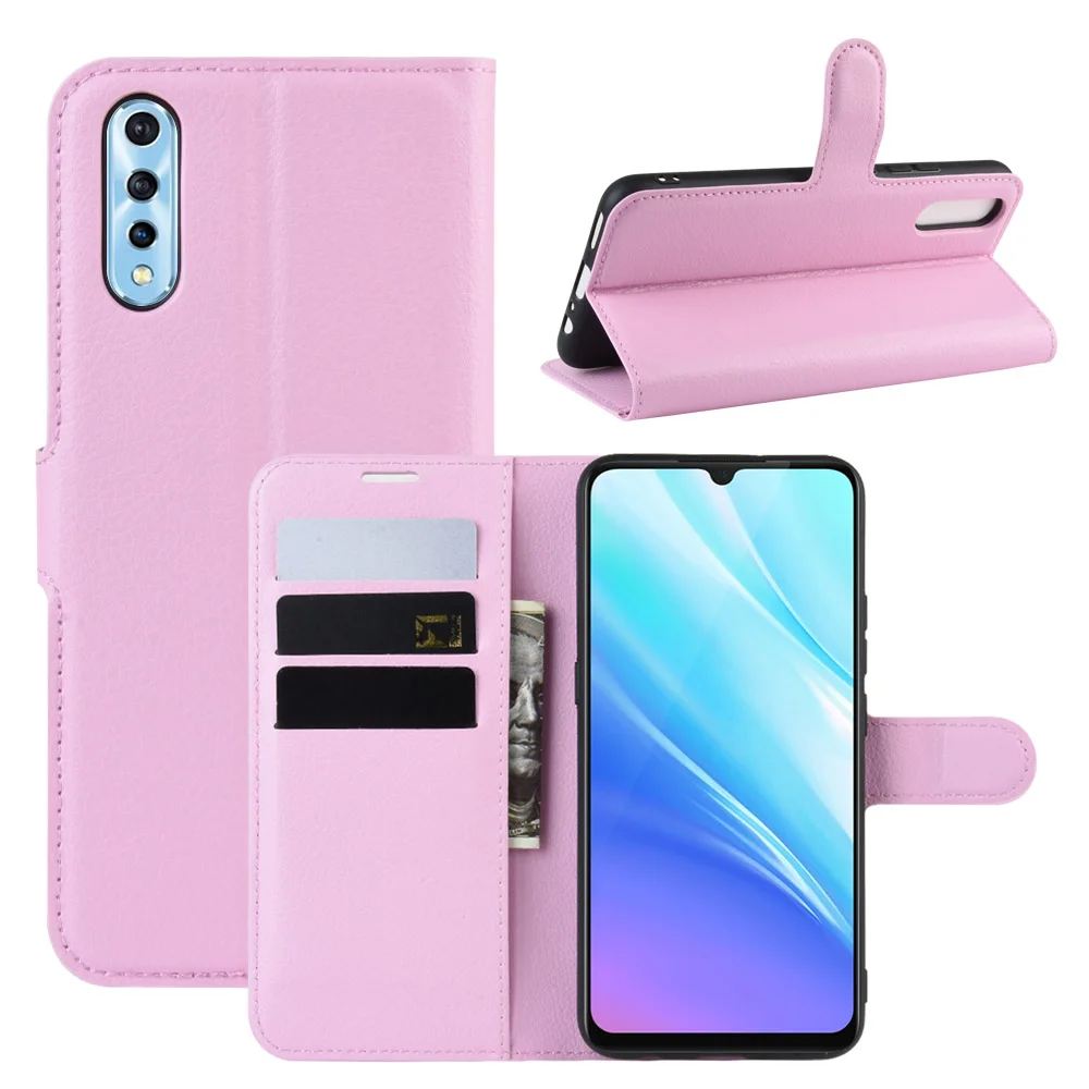 KONSMART Чехол-книжка Vivo V17 Neo Y17 Y15 Y12 Флип кожаный чехол для телефона Vivo Z1 Pro Z5 Z5X защитные чехлы