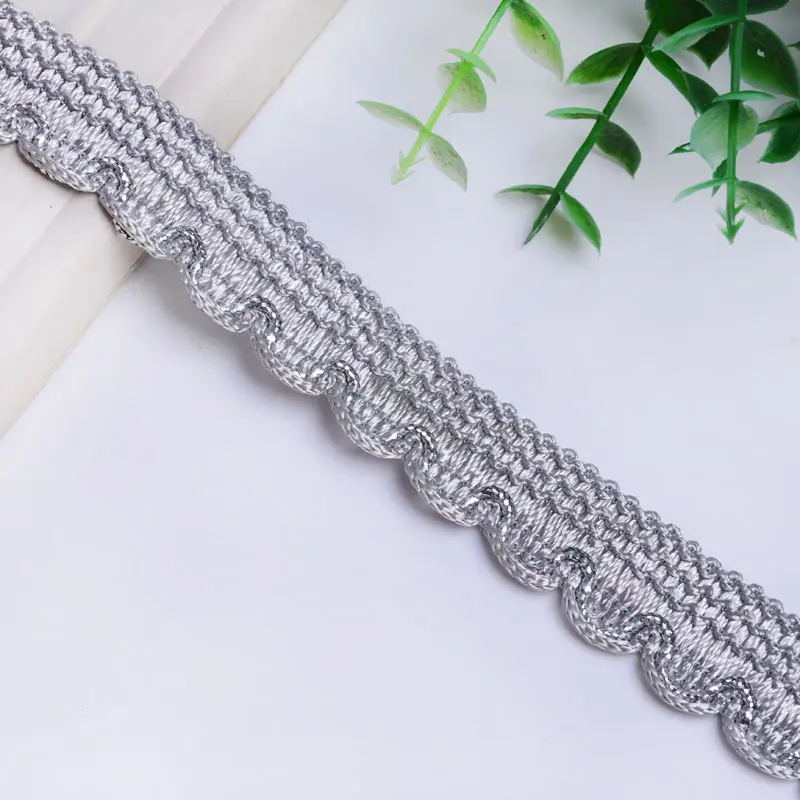 12Yards Lace Ribbon Curtain Lamp Sofa Pillow Edge Tapestry Braid Trim Fringe DIY Accessories For Sewing Home Decoration | Дом и сад
