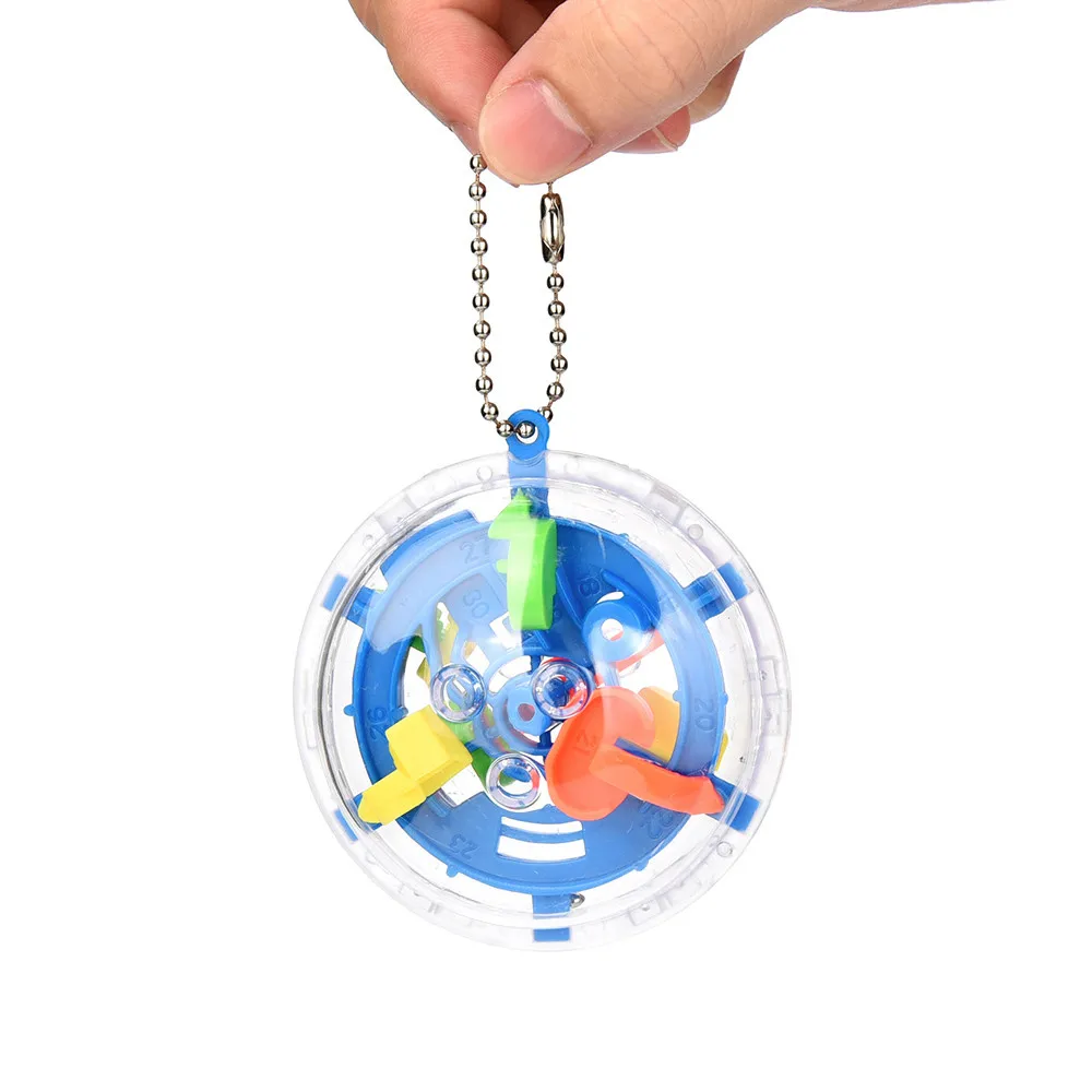 Высокое качество 30 барьер мини шар лабиринт интеллект 3d головоломка игрушка