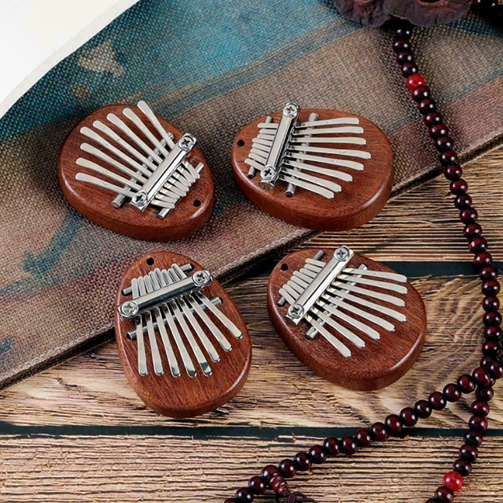 

Portable Mini Kalimba Finger Thumb Piano Musical Instrument for Beginners Kids