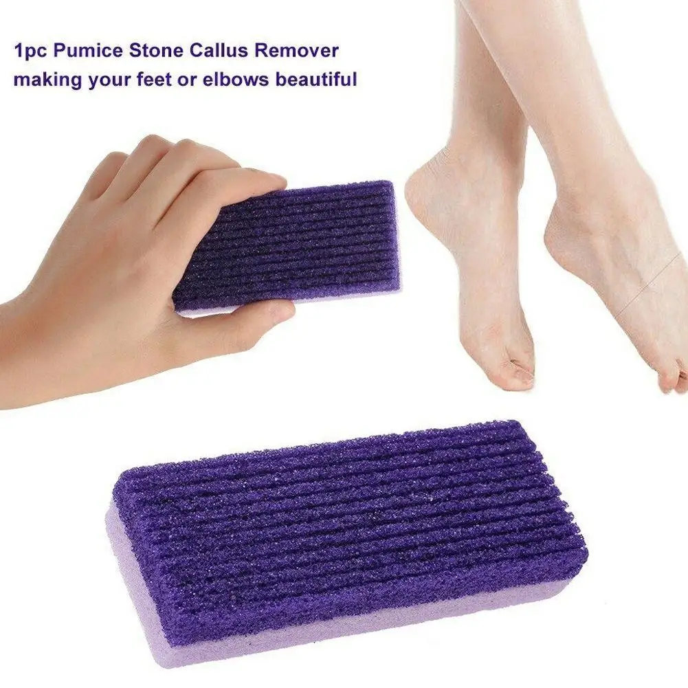 

1pc Pedicure Foot Care Foot Pumice Sponge Stone For Foot Feet Skin Rub Feet Dead Comfortable Tool Smooth Pedicure Make and N6A3
