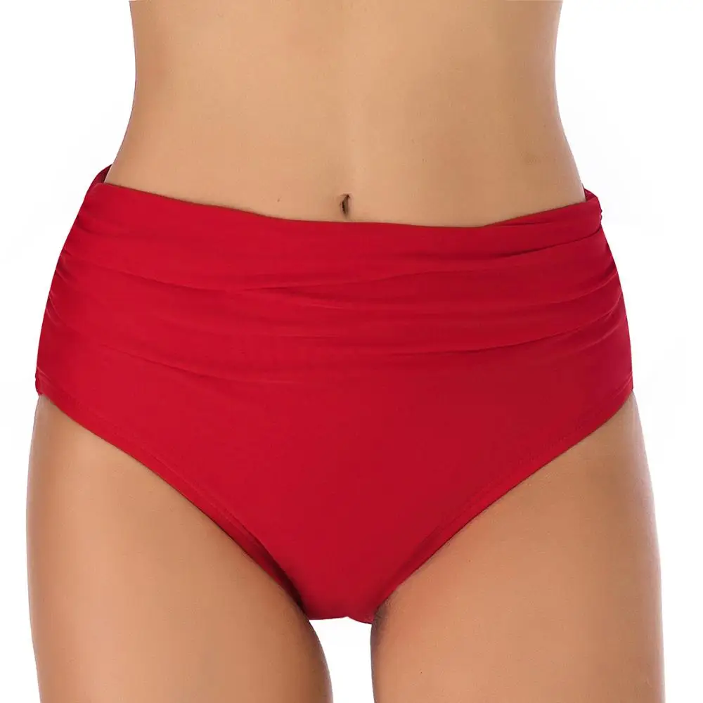 

Bikini Women Briefs Swimsuit Sexy Triangle Swimwear Beach Bathing suit High Waist Quick Dry Comfortable Breathable 3Colors