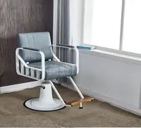 Barbershop chair hair salon dedicated simple modern beauty shop chair iron lifting cutting hair chair shampoo bed