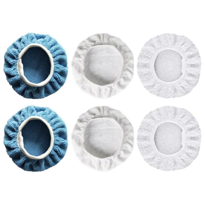 

Polishing Bonnet Buffer Pad Microfiber Bonnet Car Polisher Pad Cover for Paint