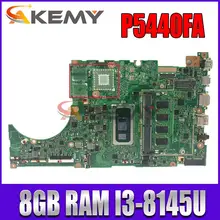 original P5440FA mainboard P5440 P5440F P5440FA 8GB RAM I3-8145U CPU for asus laptop motherboard