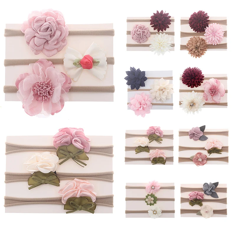 2020 комплект одежды из 3 предметов для маленьких девочек оголовье набор бант Бант