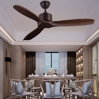 52 inch ceiling fan without lamp with remote control modern ceiling fan indoor solid wood ceiling fan home decoration fan