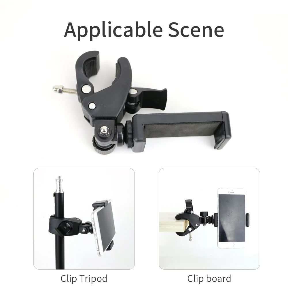 Светодиодный мини-светильник со штативом и 4-цветной картой 5600 к | Электроника