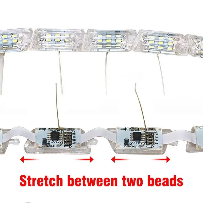 

led lights car accessories lkt Universal led strip flow amber drl daytime running light drl flexible car led light strip