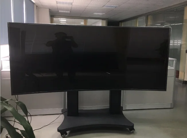 65 75 85 дюймов Smart TV Android изогнутый экран led TV|Телевизоры| |