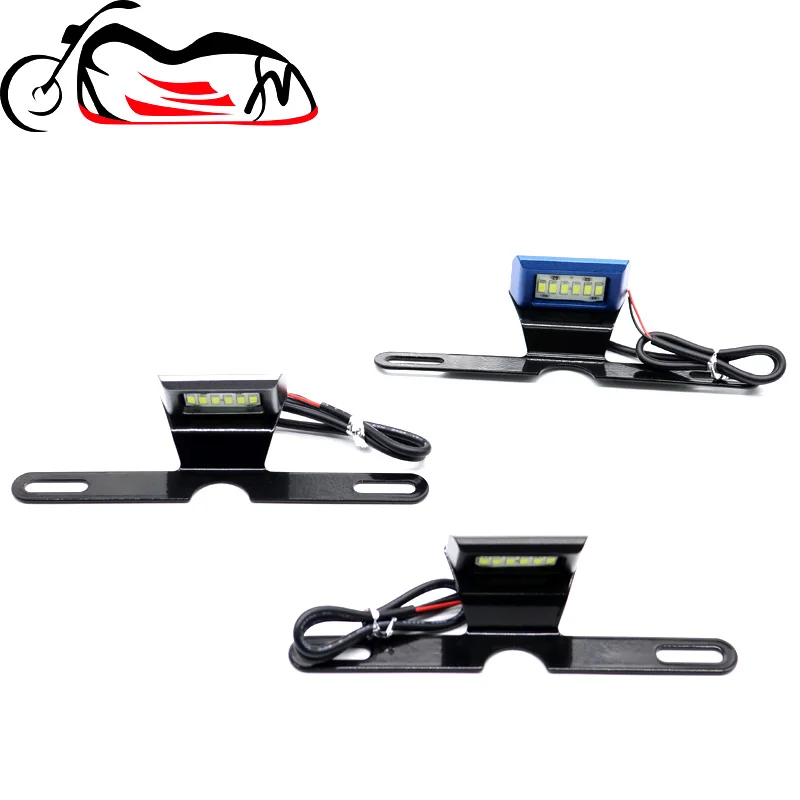 

Universal License Plate LED Light For SUZUKI DL650 V-strom DL1000 SV650 SV1000 AN UH Burgman Motorcycle Accessories CNC Aluminum