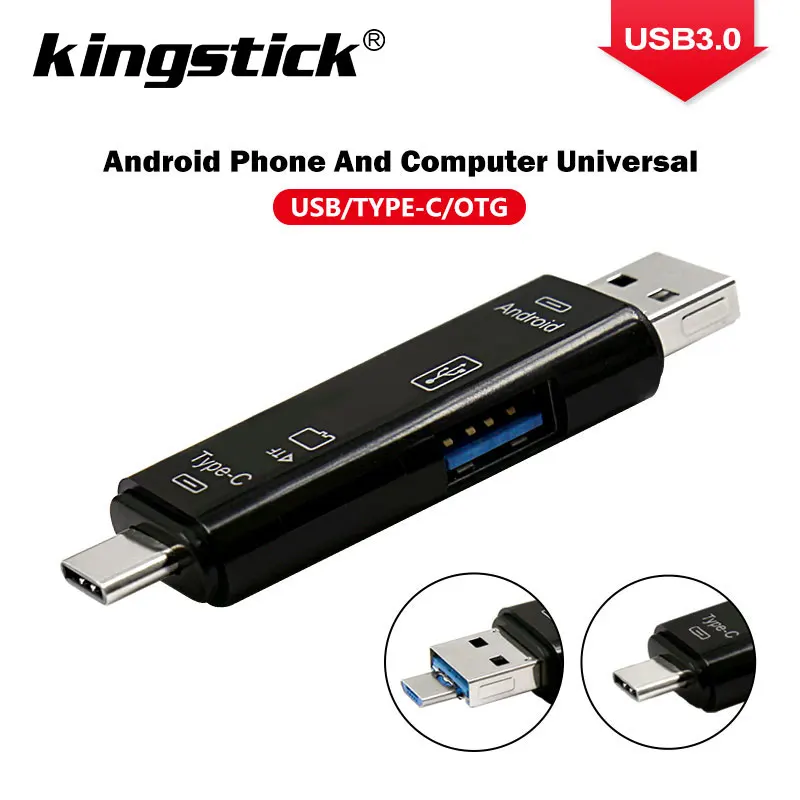 Кардридер Usb 3 0 высокоскоростной кардридер SD TF Micro картридер Type C USB OTG для ноутбука