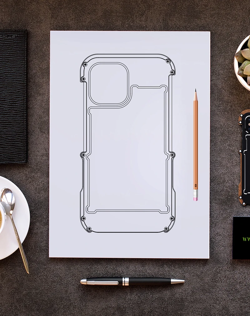 

For iPhone 12 Pro Max 12 Mini 11 Pro S 2020 X 6 6s 7 8 Plus XR XS Case Aluminum Bumper Metal & Wood Shockproof Back Phone Case