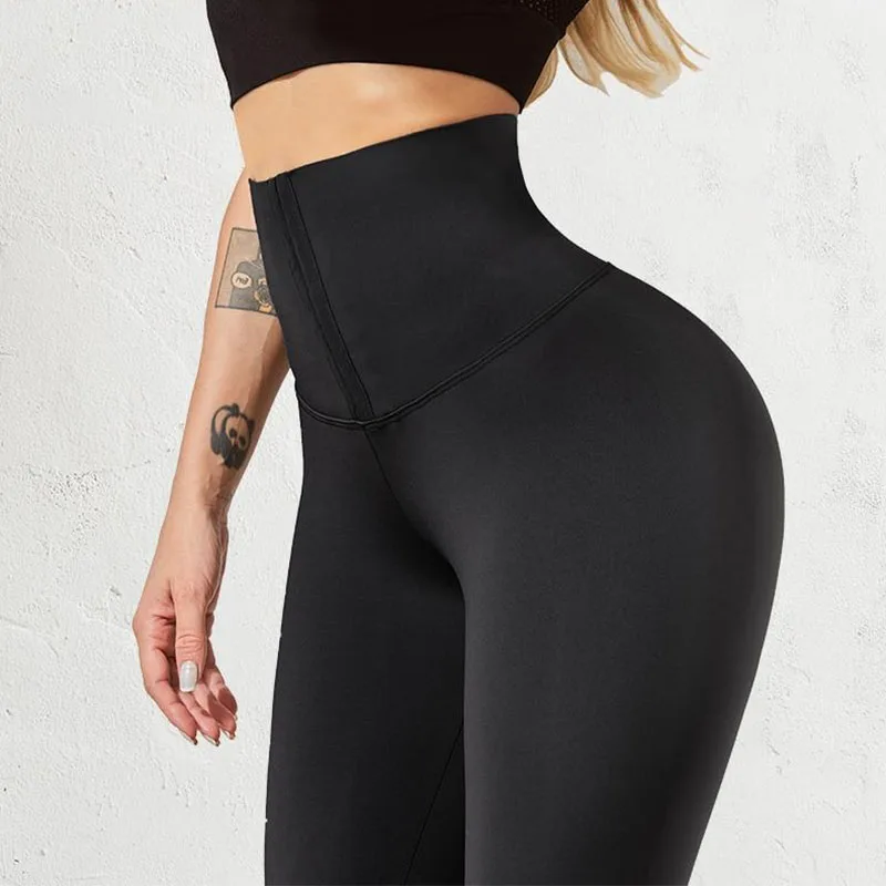 

2021 Sport Leggings Yoga Pants Stretchy High Waist Compression Tights Sports Pants Push Up Running Women Gym Fitness Leggings