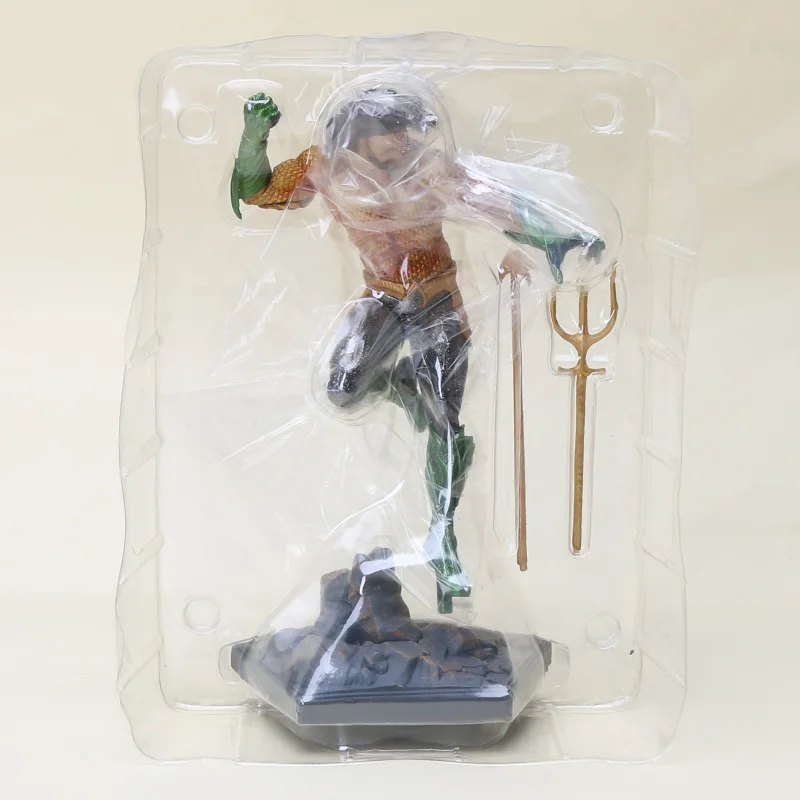Aquaman no box 22-27 см игрушки Marvel Мстители Фигурка Человека-паука Железный человек танос Марк MK47 Дэдпул Дэнверс статуя ко железная студия фигурки - Цвет: Aquaman no box