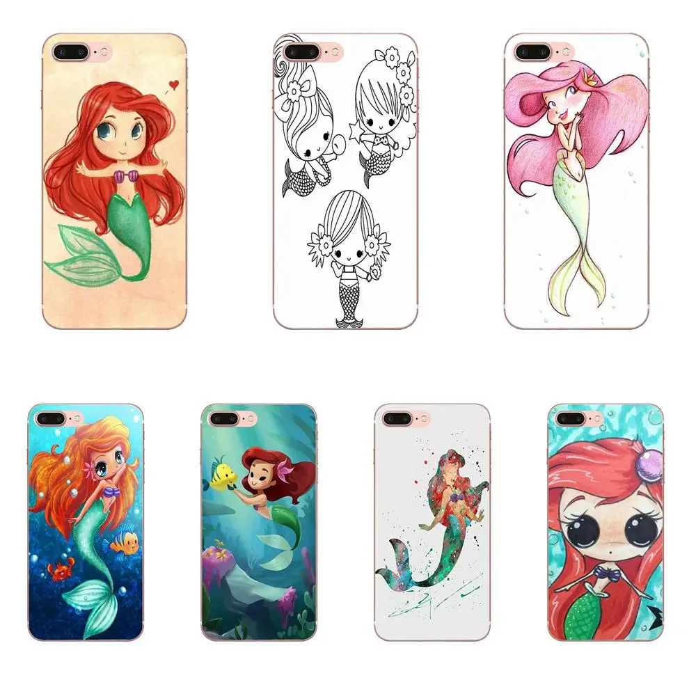 Милый мультяшный Русалочка Ариэль для Huawei Honor Mate 20 p40 lite pro 10i 20i 8S Y9 Y7 Y5 Prime 2019 2018 |