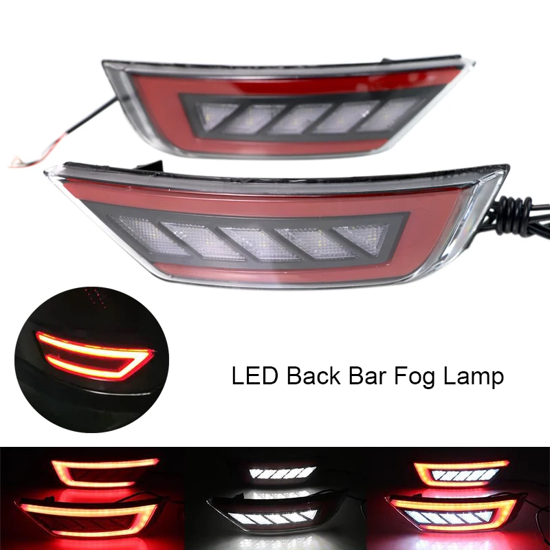 Автомобильный отражатель заднего бампера светодиодный задний фонарь 3 в 1 стоп