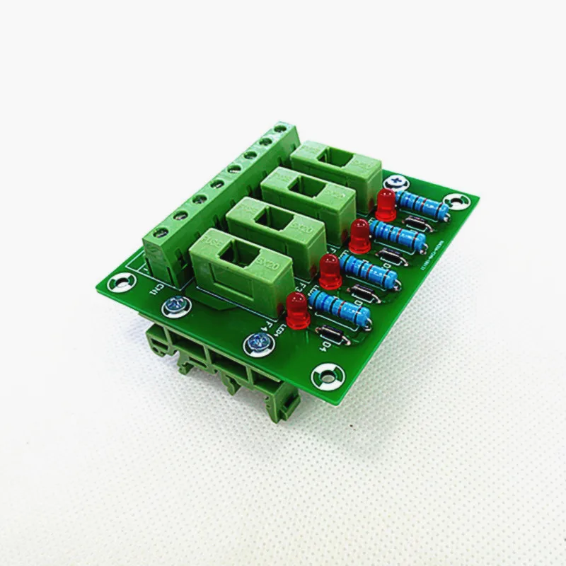 Модуль предохранителя панель предохранителей с 4 позициями монтажная плата