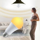 Лампа светодиодная с PIR-датчиком E27, 85-265 в, 1218 Вт