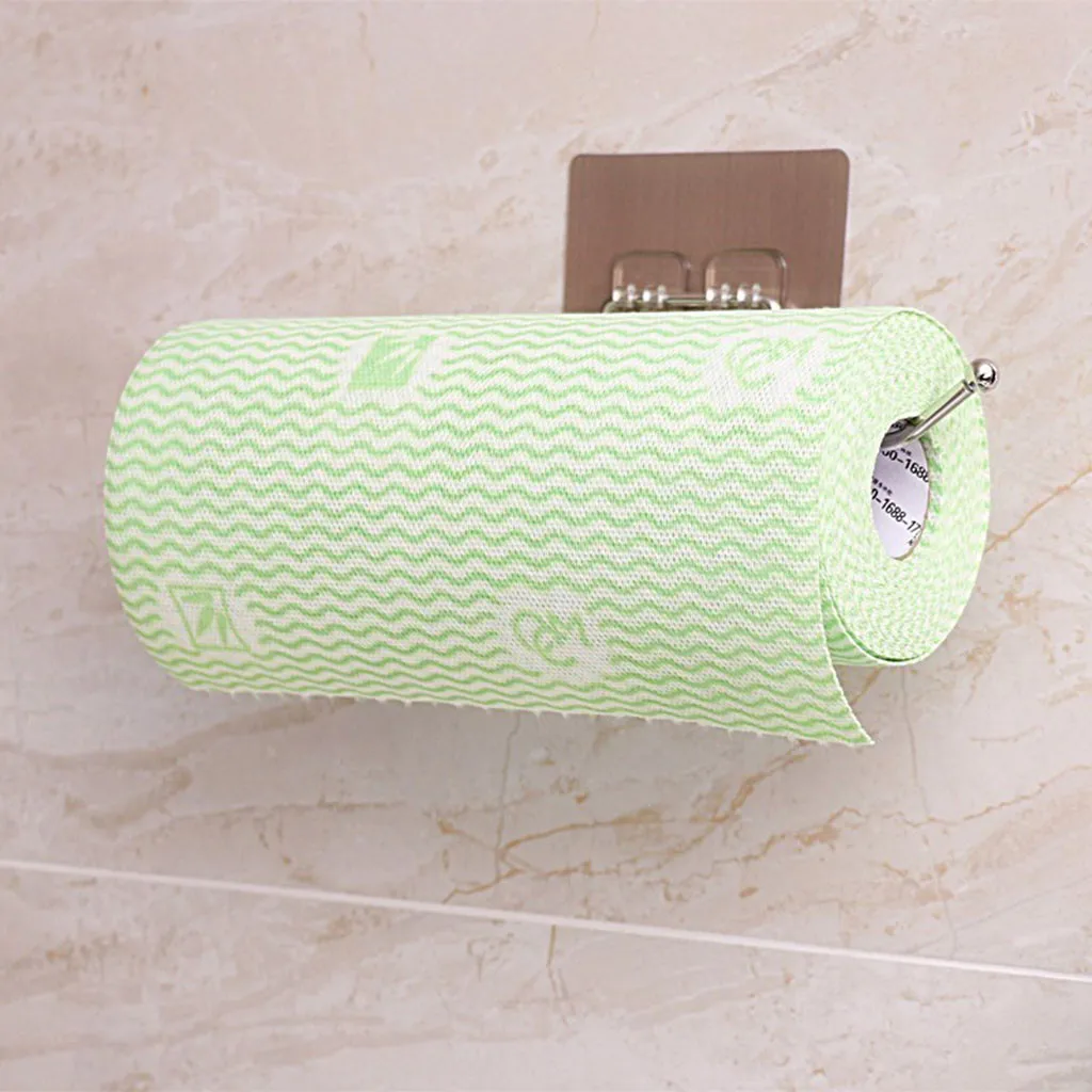 Бумажный держатель для ванной комнаты многофункциональный не перфорированный