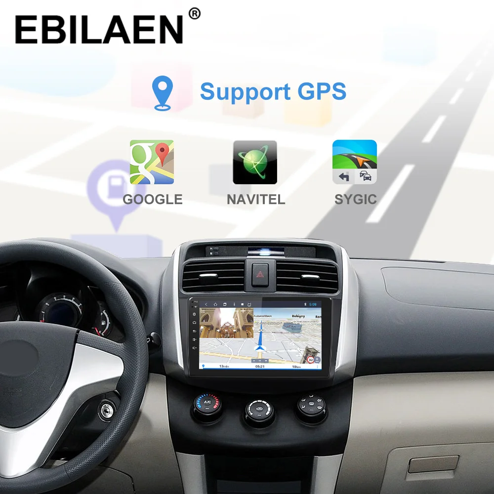 EBILAEN Android 9 0 автомобильный Радио мультимедийный плеер для lifan X60 2012 2016 2Din