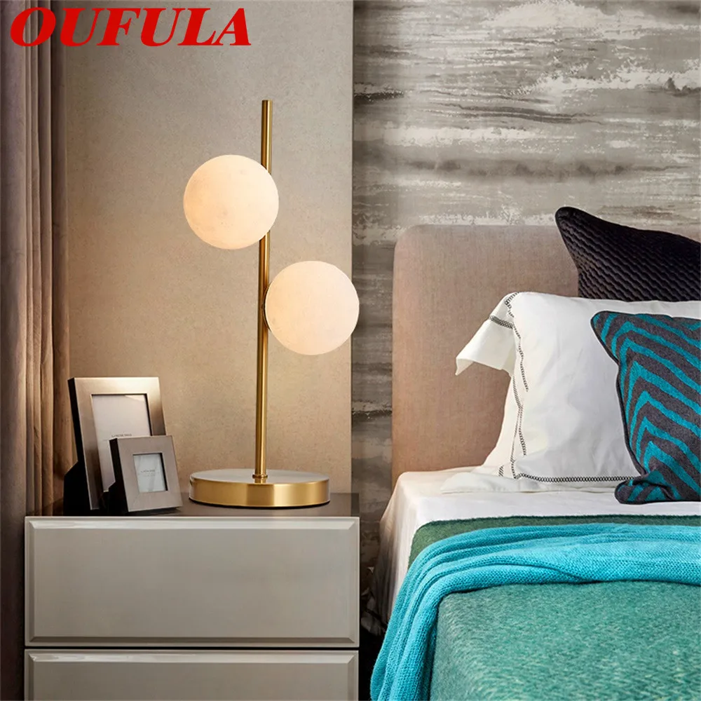 AOSONGCopper настольные лампы светильники модные декоративные для дома фойе гостиной