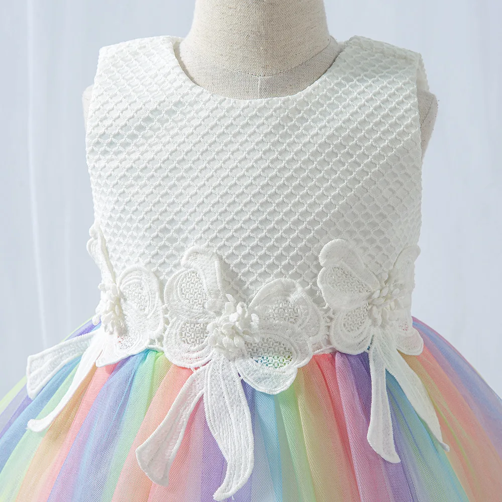 

Newborn Baby Clothes Christmas Baby Girls Dress Infantil Baptism Princess Dress For Girls 0 1 year Birthday Party Dress vestidos