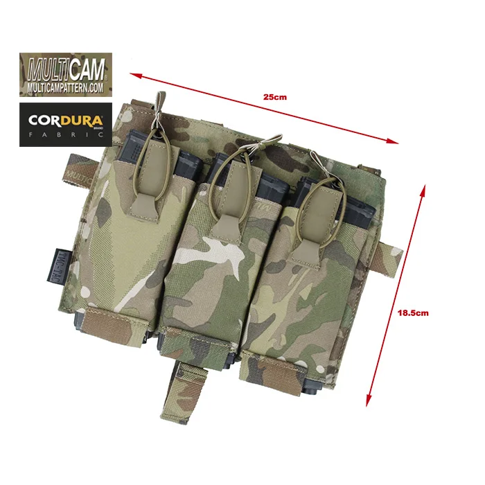 

TMC Triple Quick Detach Magazine Pouch For Adaptive & Plate Carrier 2.0 Multicam® TMC3465(051503)