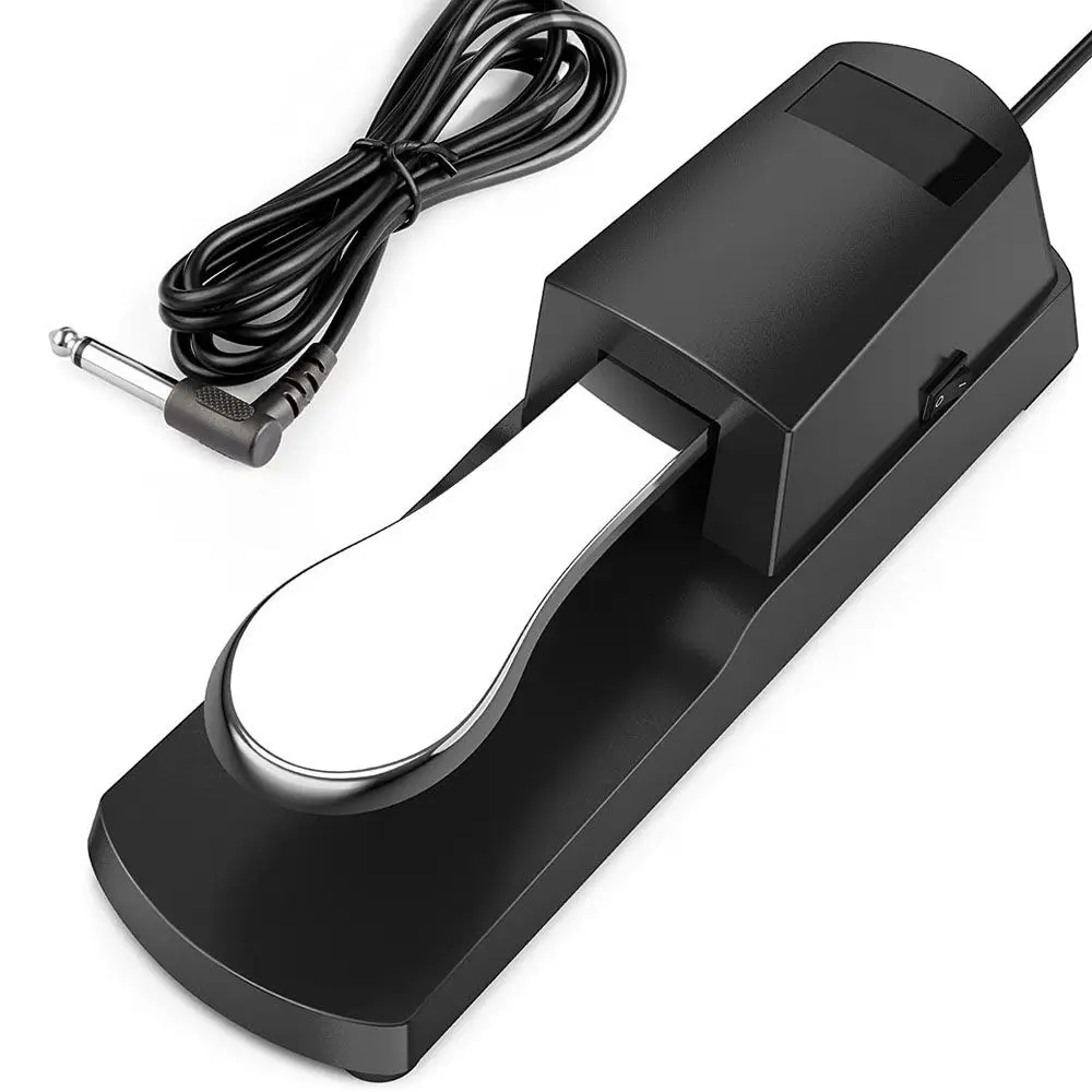 Piano Keyboard Sustain Damper Pedal for Roland Korg Electric Piano Electronic Organ Synthesizer