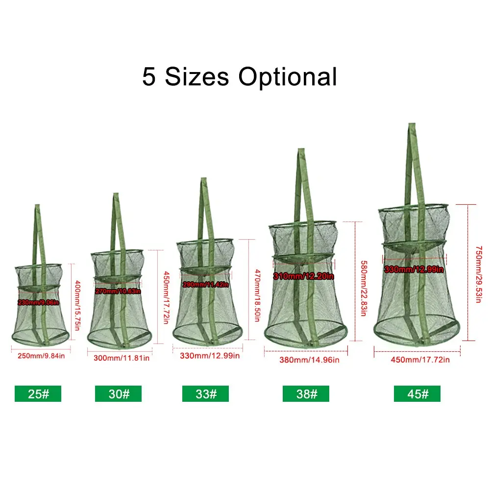 Складная рыболовная клетка Ловушка быстросохнущая корзина рыболовные снасти