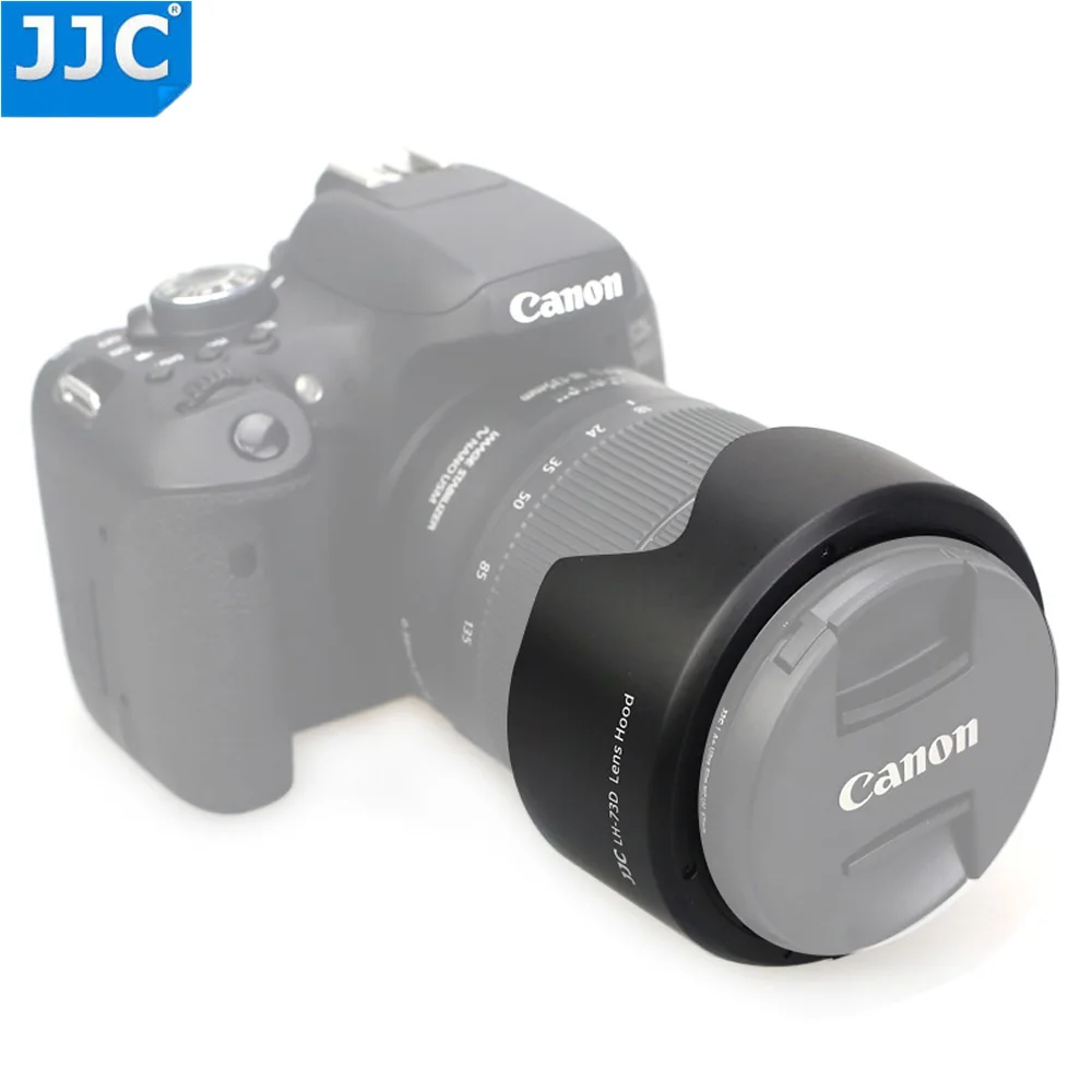JJC байонетная камера Цветочная бленда объектива для Canon EF-S 18-135 мм f/3,5-5,6 IS USM Объектив заменяет EW-73D
