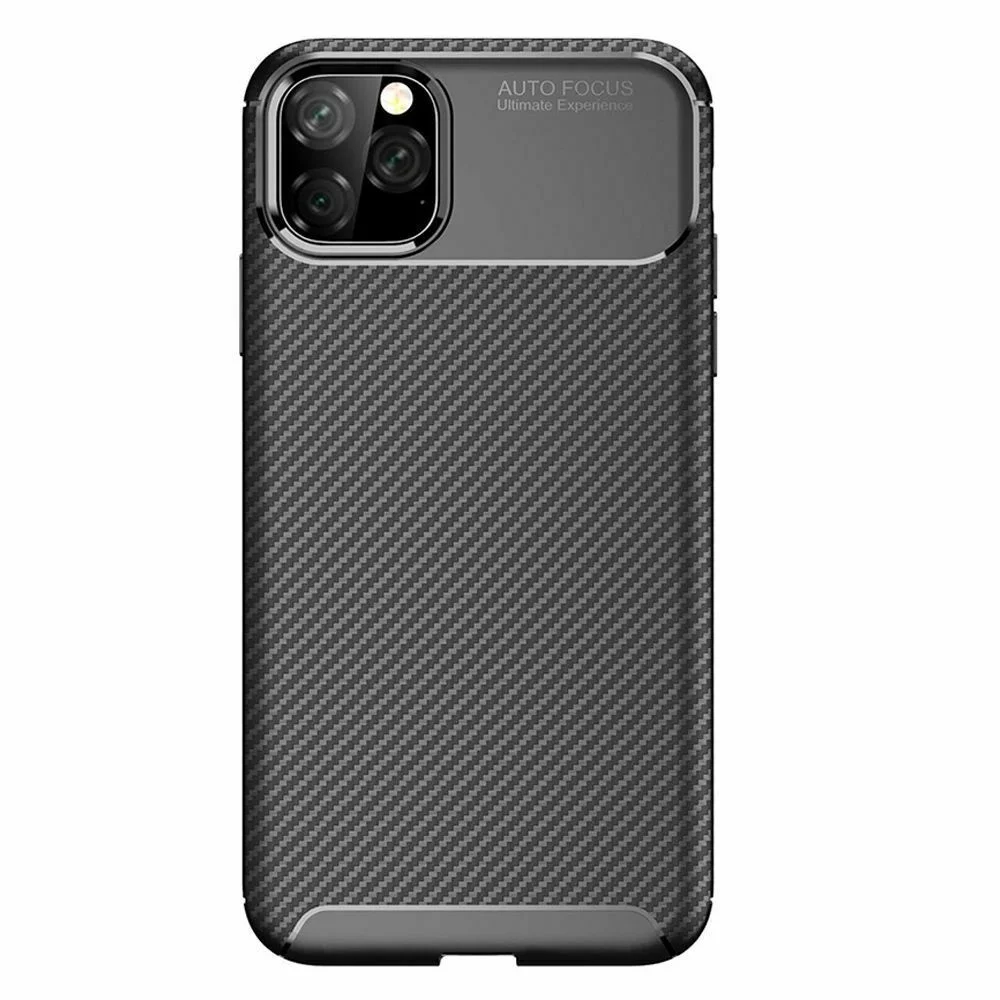 

Etui Antichocs Fibre de carbone Pattern housse coque Pour For iPhone 11 Pro Max