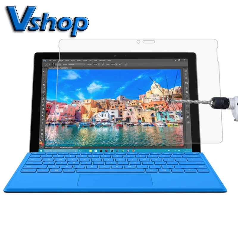 Фотопленка 0 4 мм твердость поверхности 9H полноэкранная пленка из закаленного